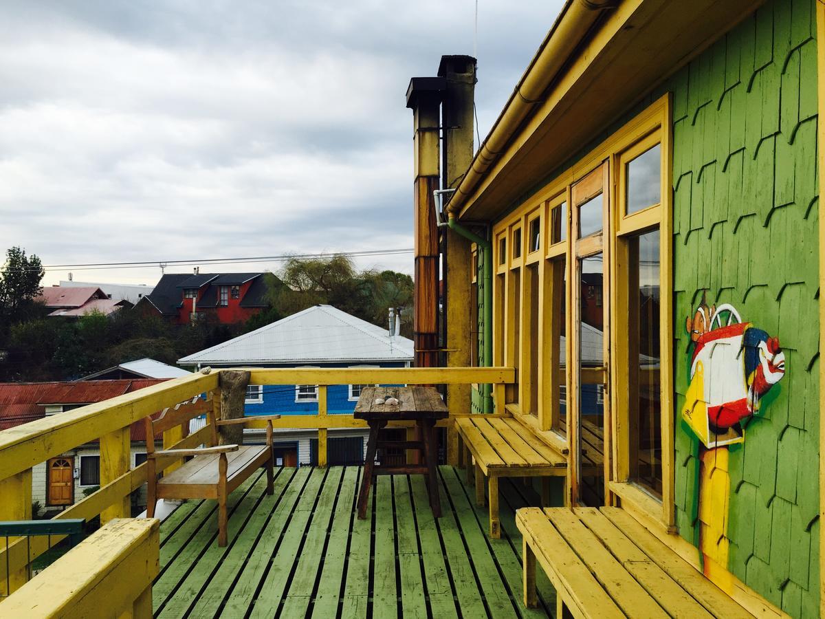 13 Lunas Hostel Ancud Exterior foto