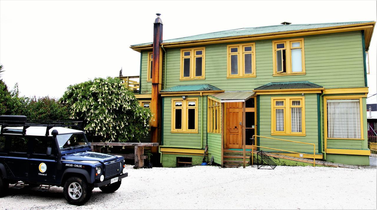 13 Lunas Hostel Ancud Exterior foto